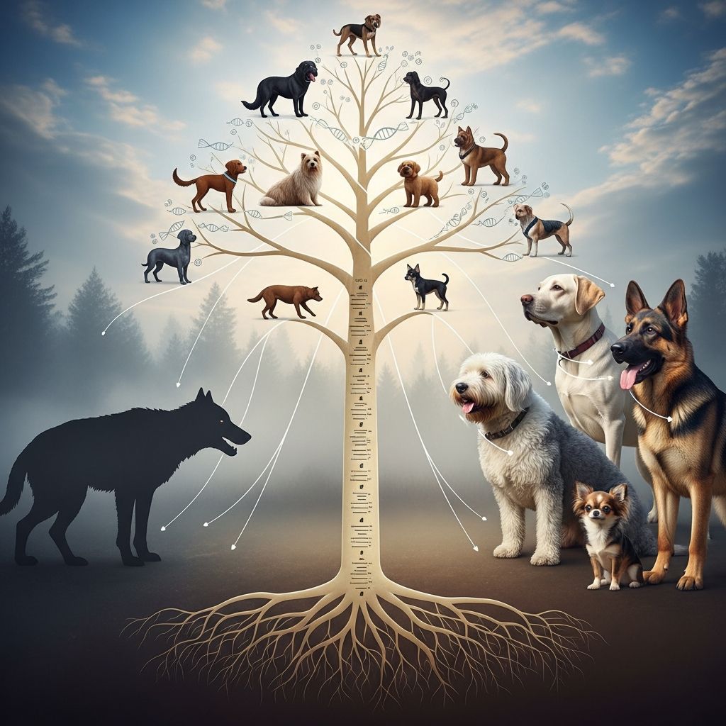 Explore how modern dog breeds emerged, how they’re related, and what your pup’s family tree reveals about their behavior and history.