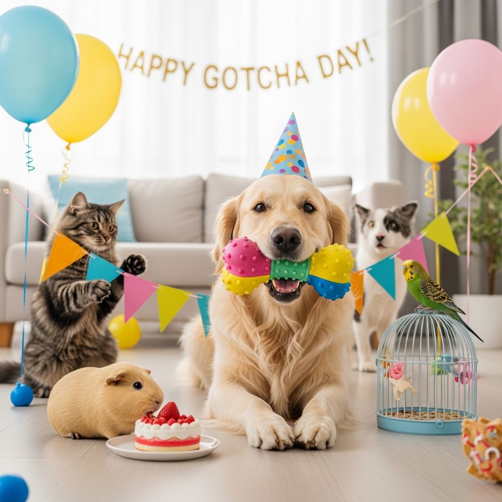 Pet Gotcha Day Ideas: 7 Creative Ways To Celebrate Discover creative ways to honor your pet's adoption anniversary with fun activities, treats, and meaningful gestures that strengthen your bond.