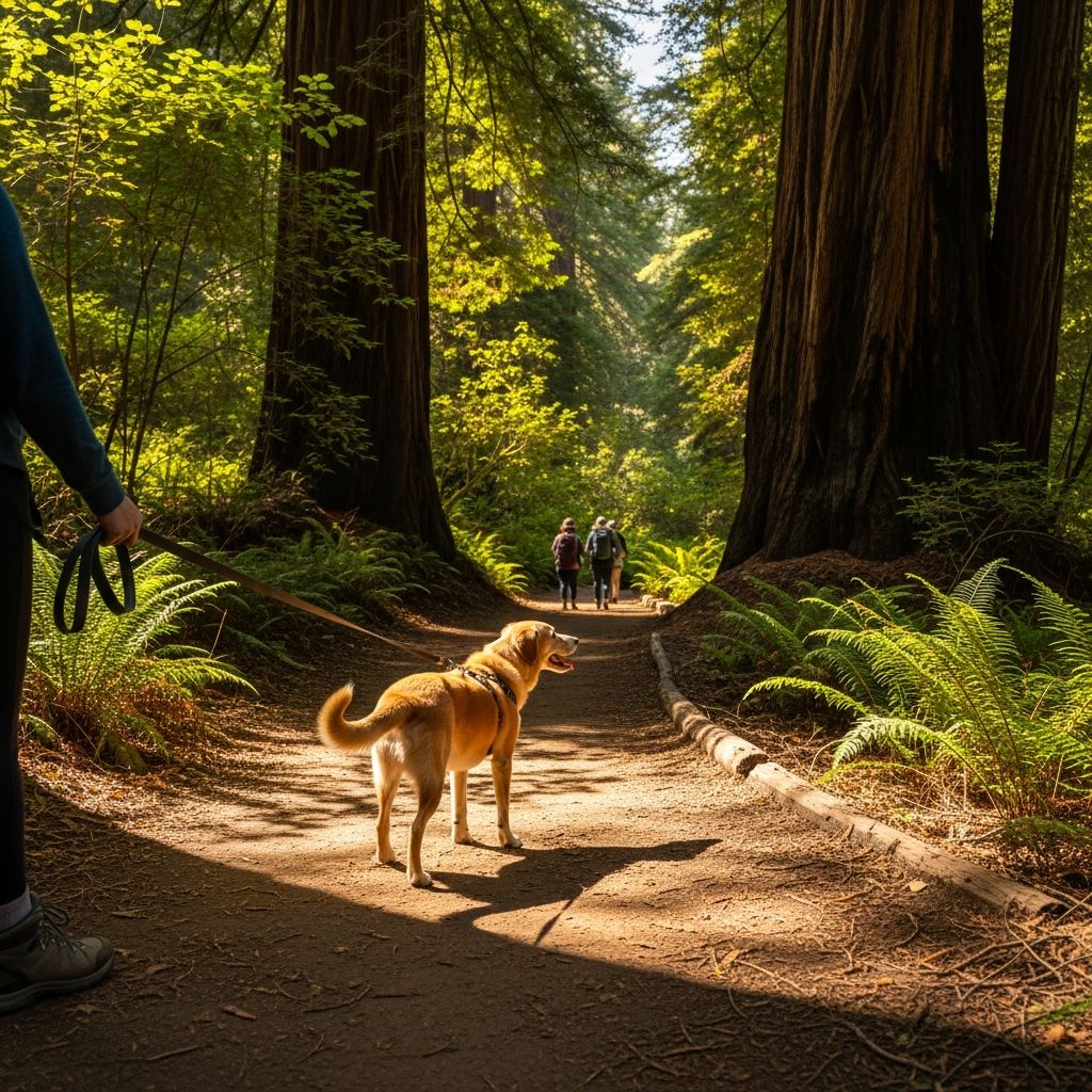 Pet Policies at Muir Woods National Monument Understanding rules for bringing your furry friend to California's iconic redwood forest