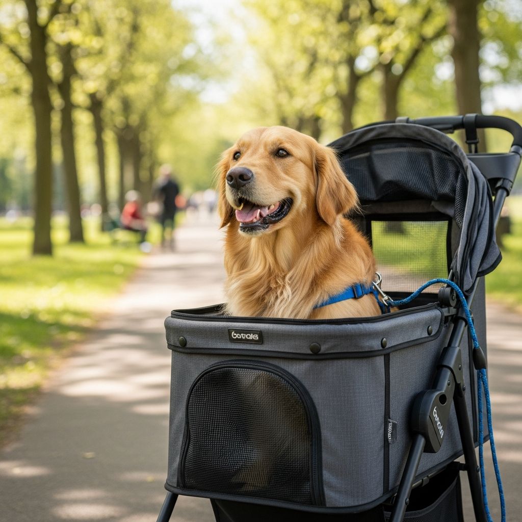 Pet Stroller Training: Teach Your Dog to Enjoy the Ride A complete, gentle guide to introducing your dog to a pet stroller so outings stay safe, calm, and fun for both of you.