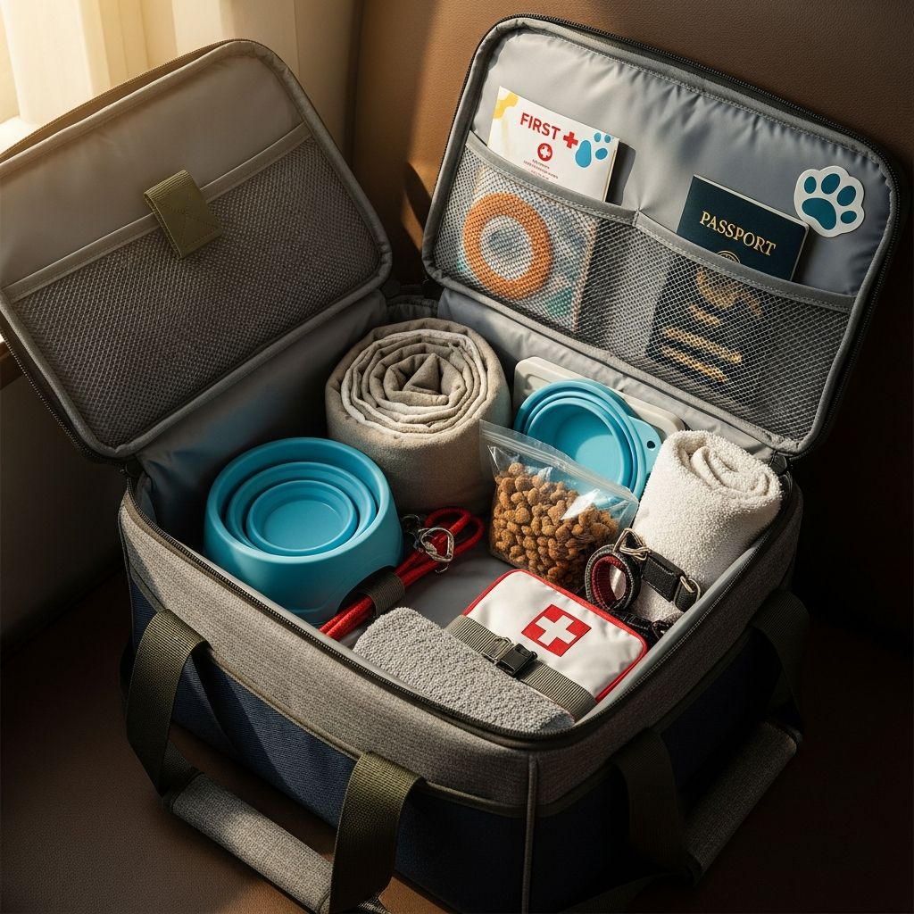 Pet Travel Essentials: Complete Checklist For Stress-Free Trips Master the art of seamless pet adventures with our comprehensive guide to planning, packing, and ensuring safety on every journey.