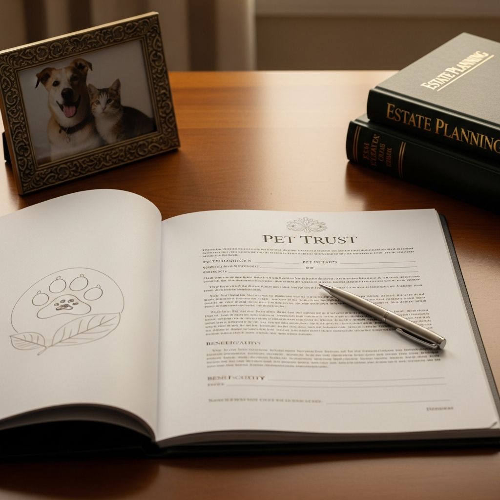Secure your pet's future with a pet trust: legally enforceable care plans for life's uncertainties.