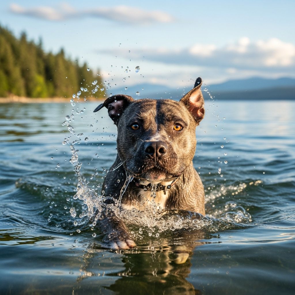 Pitbulls and Water: Swimming Skills Revealed Discover if pitbulls enjoy water, their natural swimming potential, and expert tips for safe aquatic adventures with your muscular companion.