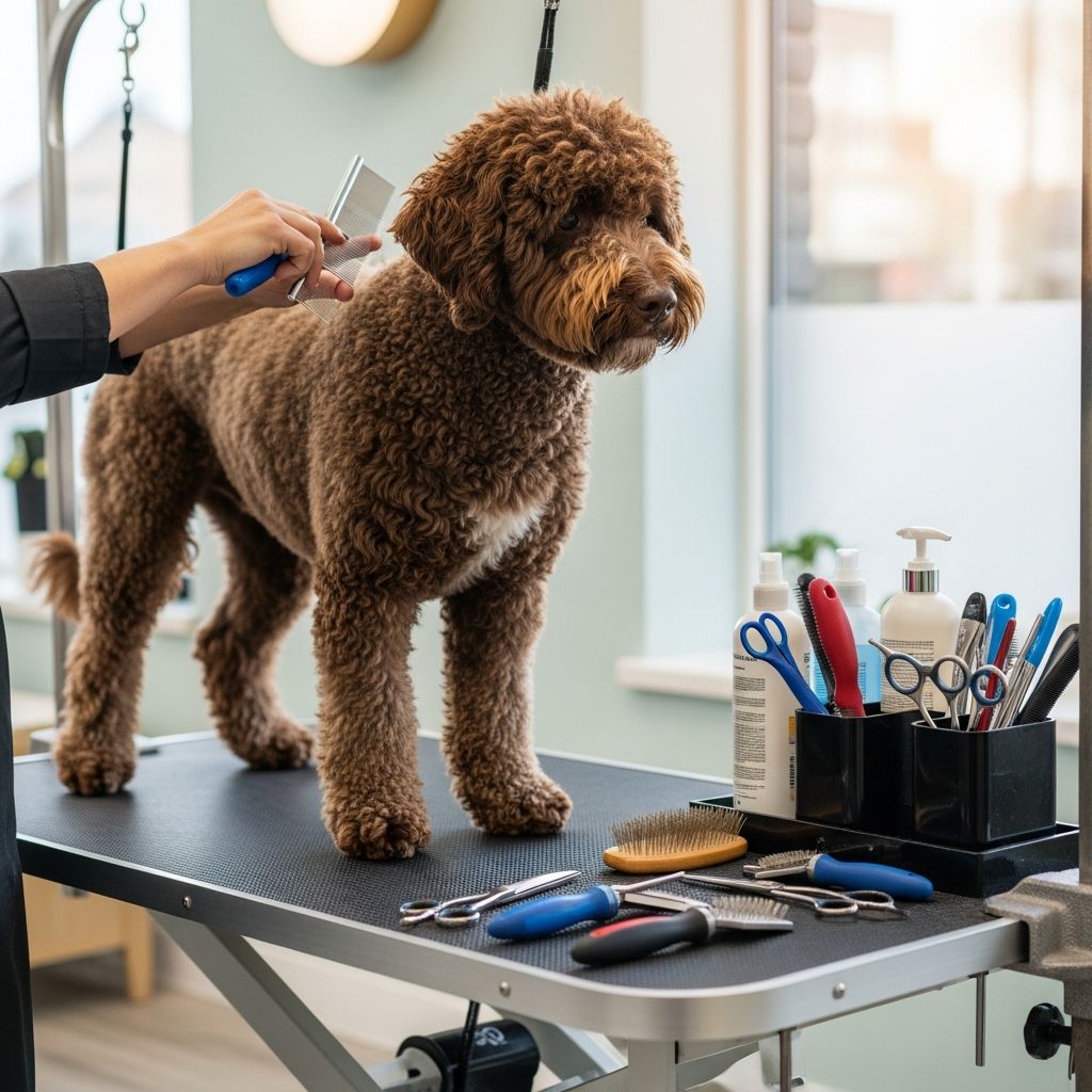 Master essential grooming techniques for healthy, beautiful Portuguese Water Dog coats.