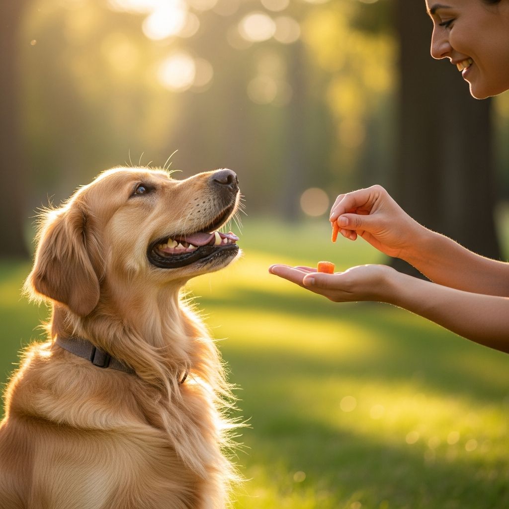 Master positive reinforcement dog training to build a stronger bond with your dog through rewards and encouragement.