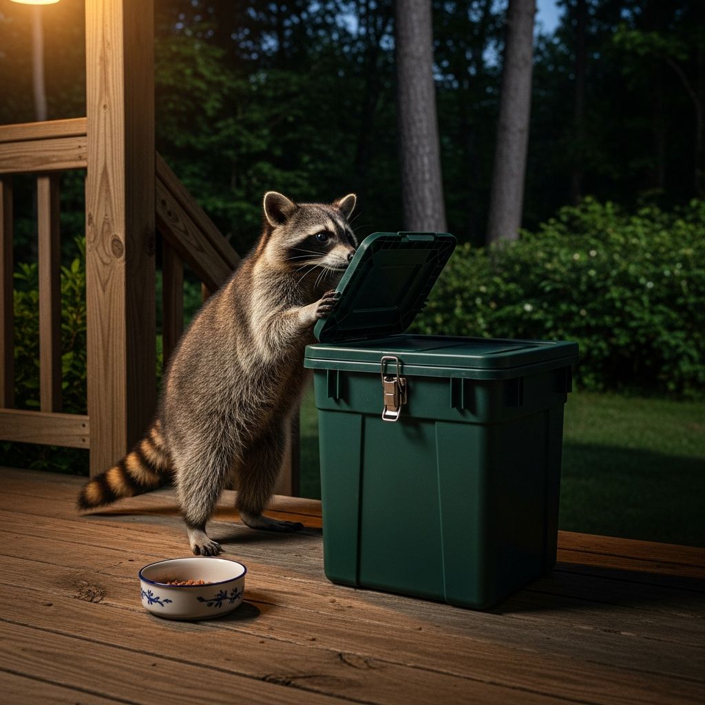 Protecting Cat Food From Raccoons: Key Tips To Keep Meals Safe Effective strategies to safeguard your cat's meals from clever raccoon raids while keeping your feline happy and healthy.