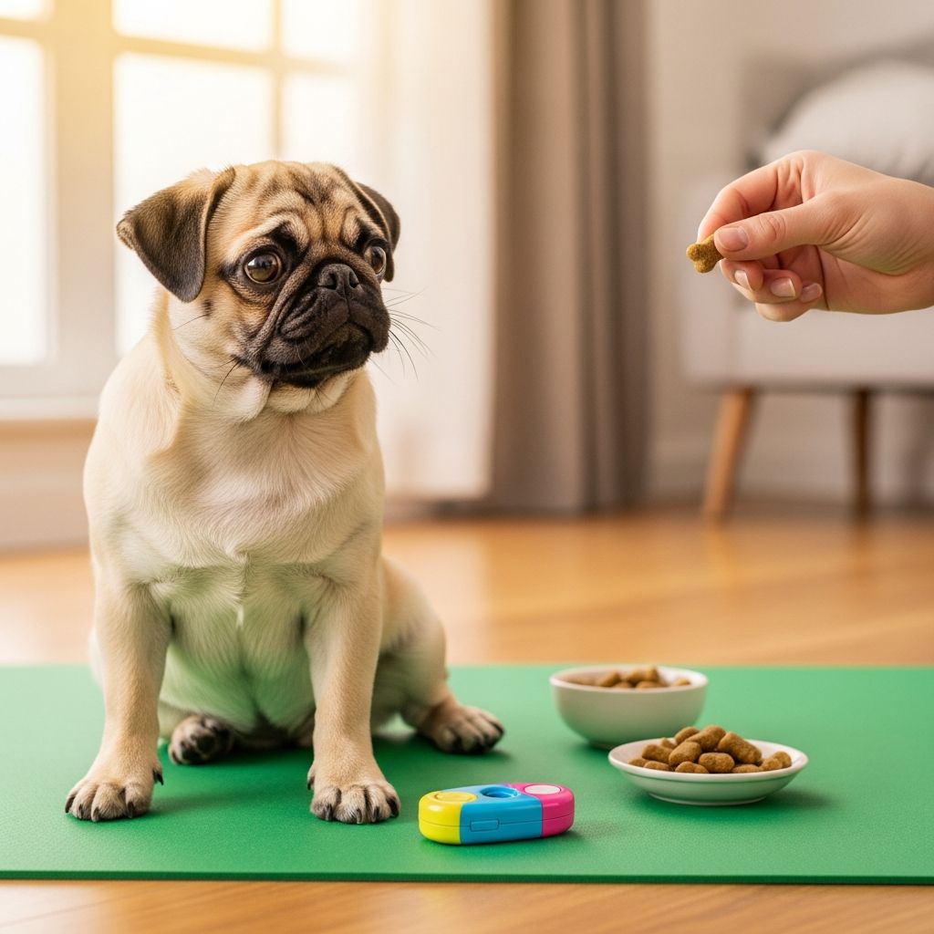 Pug Training: Proven Positive Reinforcement Methods Master effective techniques to train your Pug with patience, consistency, and positive reinforcement strategies.
