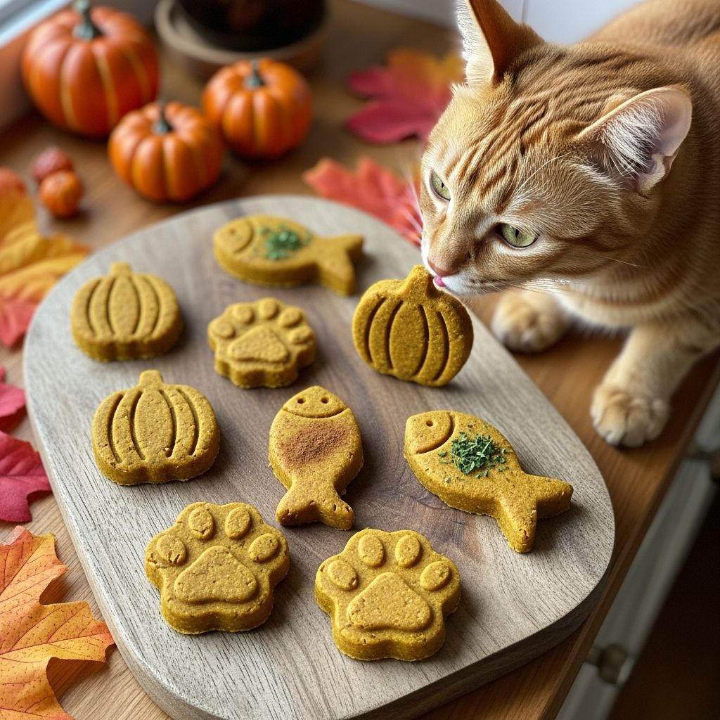Discover easy, nutritious pumpkin treat recipes to support your cat's digestive health and overall wellness.