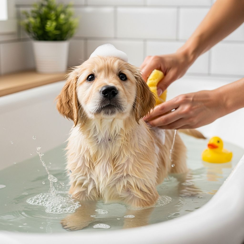 Puppy Bathing Guide: 7 Essential Steps For New Owners Master the art of bathing your puppy: Learn ideal frequencies, coat-specific tips, step-by-step methods, and expert advice for a healthy, happy pup.