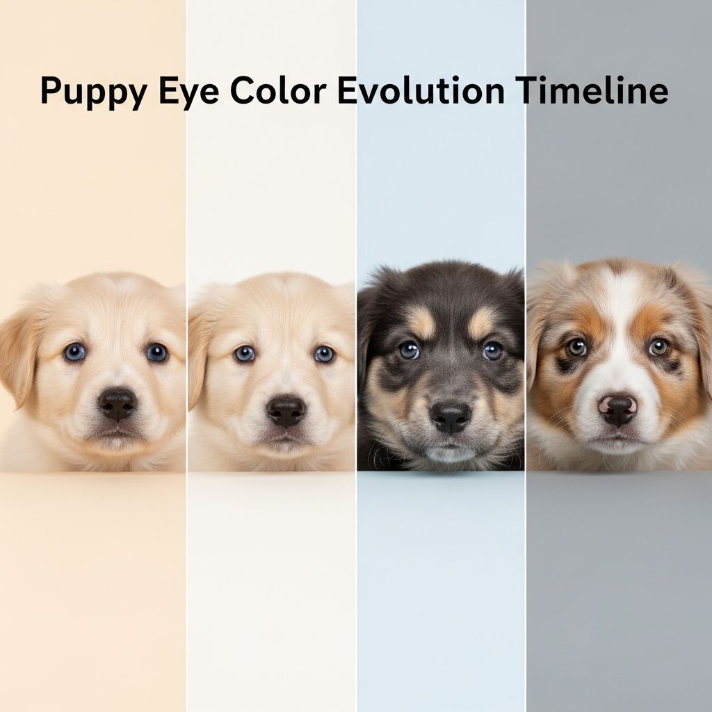 Puppy Eye Color Evolution Timeline: Birth To 6 Months Discover the fascinating journey of how newborn puppies' eyes transform from blue to their permanent hues, including timelines, genetics, and breed variations.