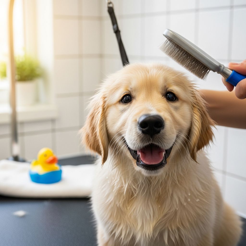 Puppy Grooming Tips: Comprehensive Guide for New Puppy Parents Essential grooming guide for new puppy parents: from brushing to bathing, build positive habits for a healthy coat and happy pup.
