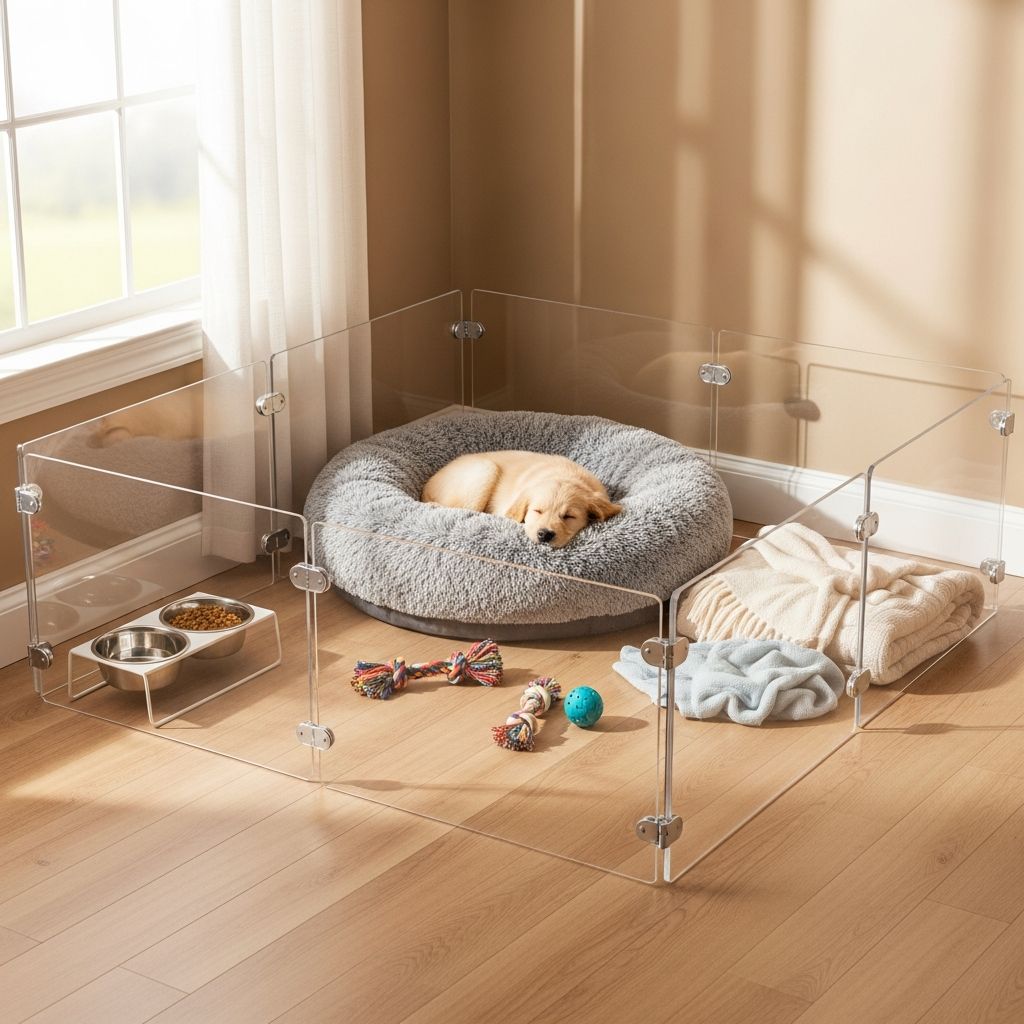 Learn to create a secure, engaging long-term space for your puppy to thrive when unsupervised, preventing mishaps and building good habits.
