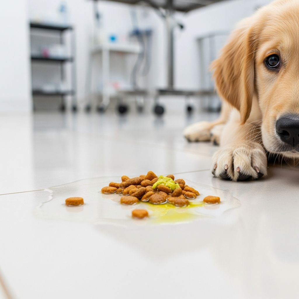 Puppy Vomit: Causes, Types & When to Call the Vet Understand why your puppy is vomiting, recognize dangerous signs, and learn when to seek veterinary care immediately.