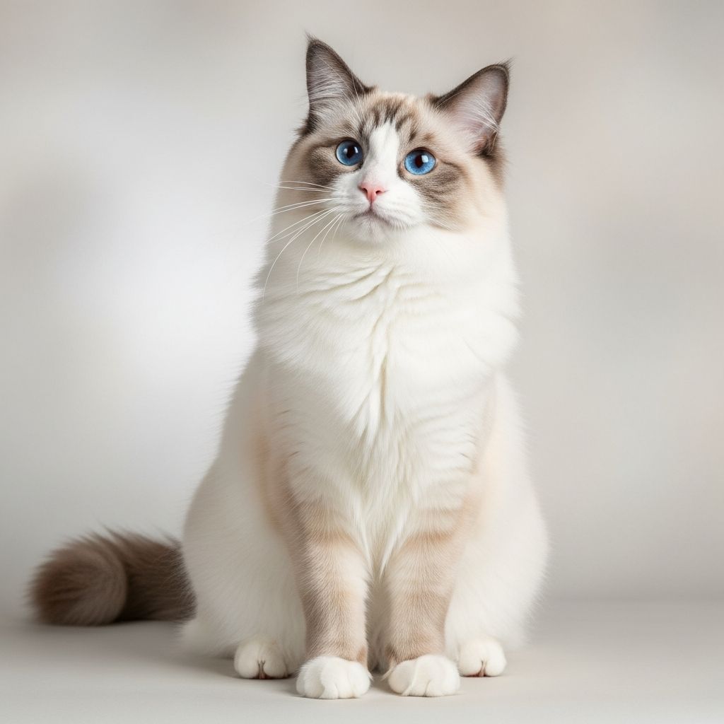 Discover the stunning variety of Ragdoll cat colors and patterns, from classic points to rare tabby mixes, explained through genetics and visuals.