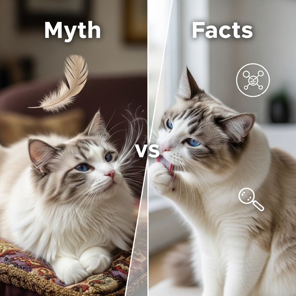 Ragdoll Cats and Allergies: Myths vs Facts Discover why Ragdoll cats aren't truly hypoallergenic but may still suit some allergy sufferers better than other breeds.