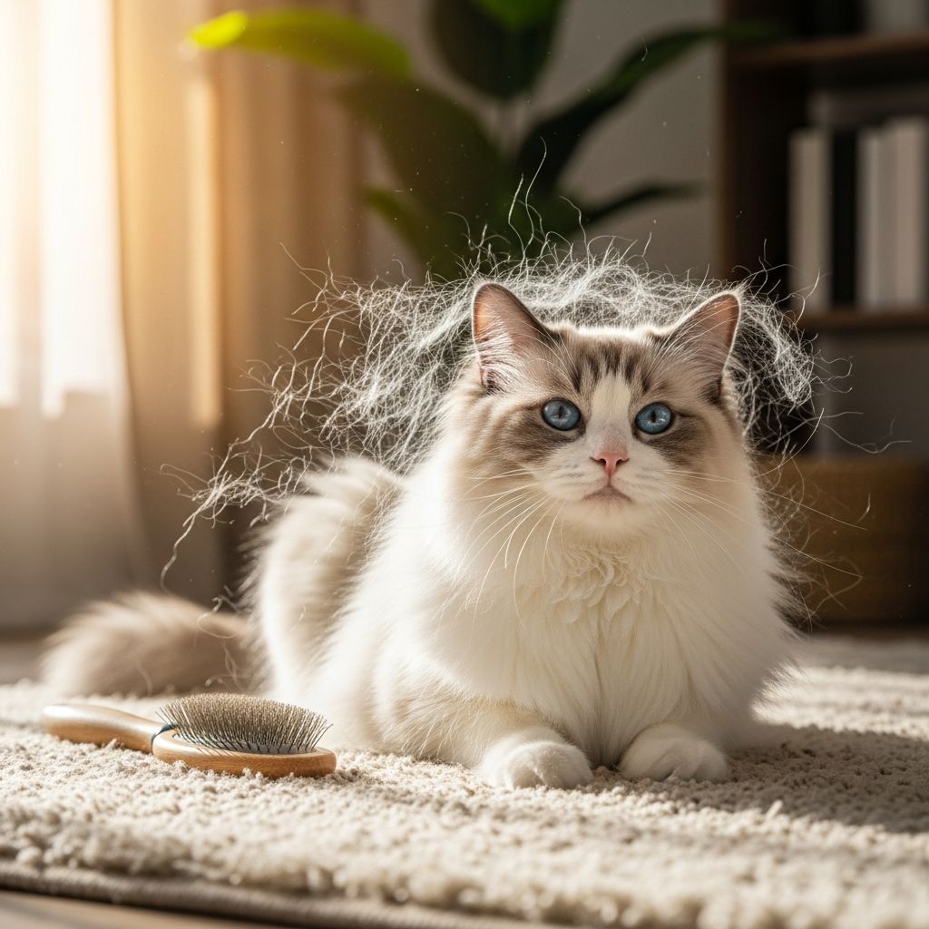 Ragdoll Shedding Guide: Expert Tips To Control Fur Loss Discover how much Ragdolls shed, why it happens, and expert tips to keep your home fur-free while maintaining their stunning coat.