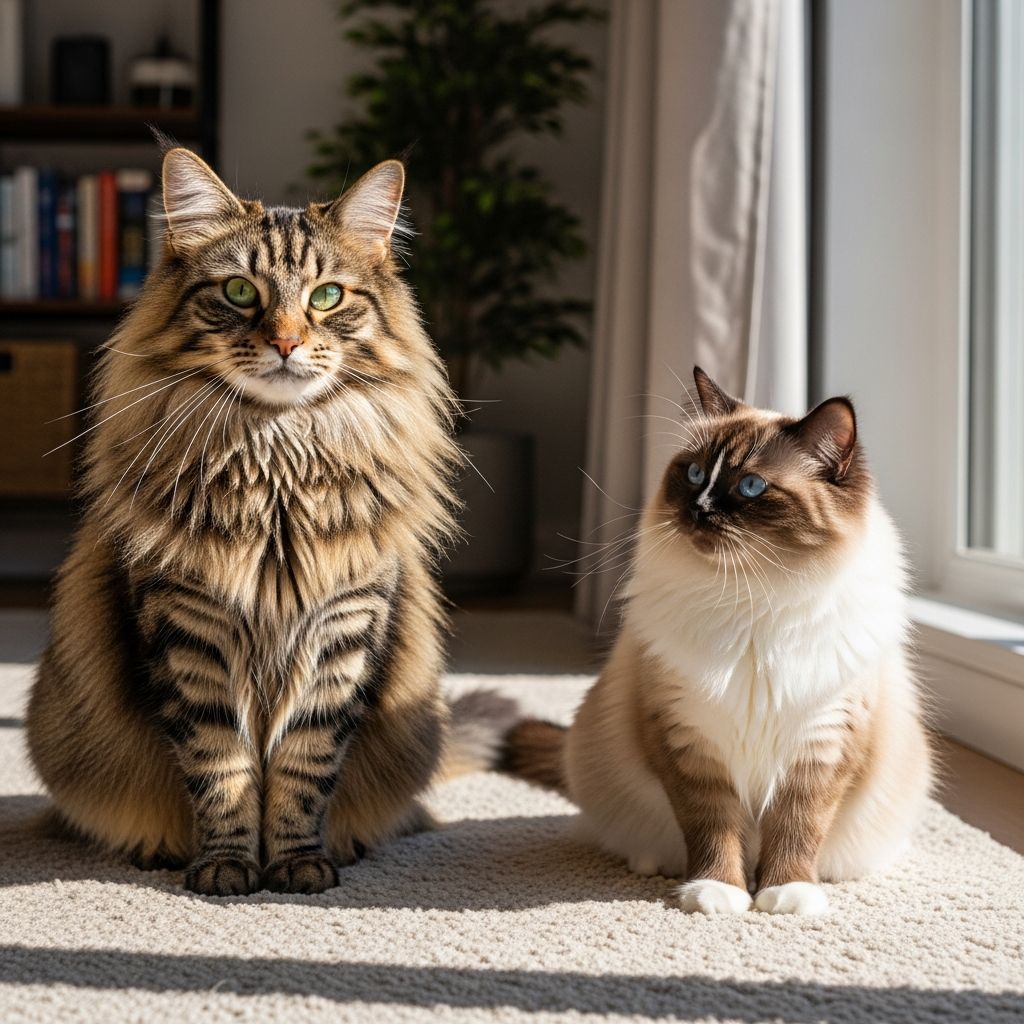 Ragdoll Vs Norwegian Forest Cat: Ultimate Comparison Guide Discover key differences between Ragdoll and Norwegian Forest Cats in size, personality, care needs, and more to choose your perfect feline companion.