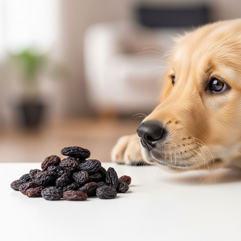 Raisins and Dogs: Understanding the Toxicity Risk Learn why raisins are dangerous for dogs and what pet owners must know about preventing poisoning.