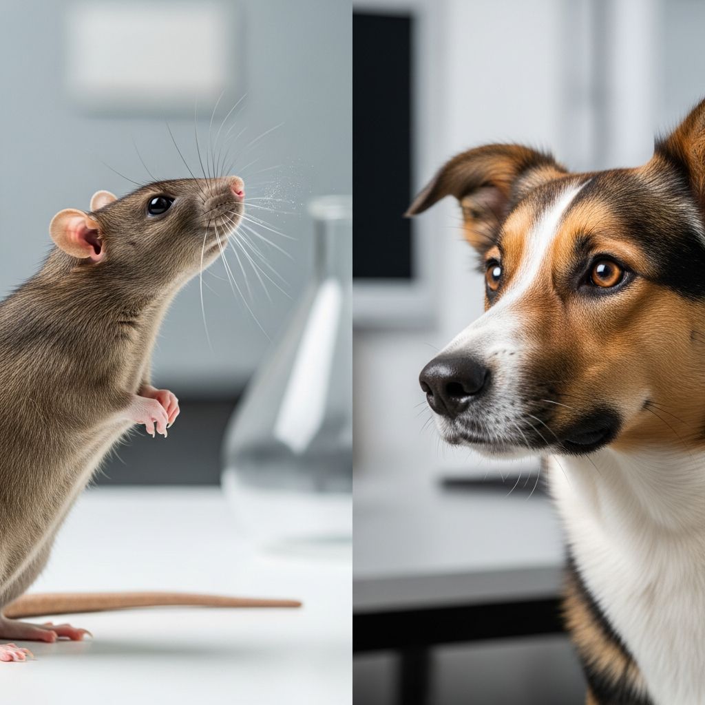Rats Vs Dogs: A Scientific Comparison Of Cognitive Strengths Discover how rats and dogs stack up in brainpower, from puzzle-solving prowess to social savvy in this deep dive into animal cognition.