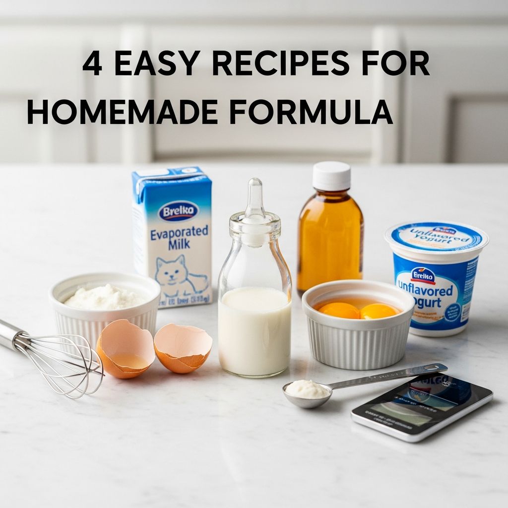 4 Easy Recipes for Homemade Kitten Formula Emergency homemade kitten milk replacer recipes vetted by experts to nourish orphaned kittens until commercial formula arrives.
