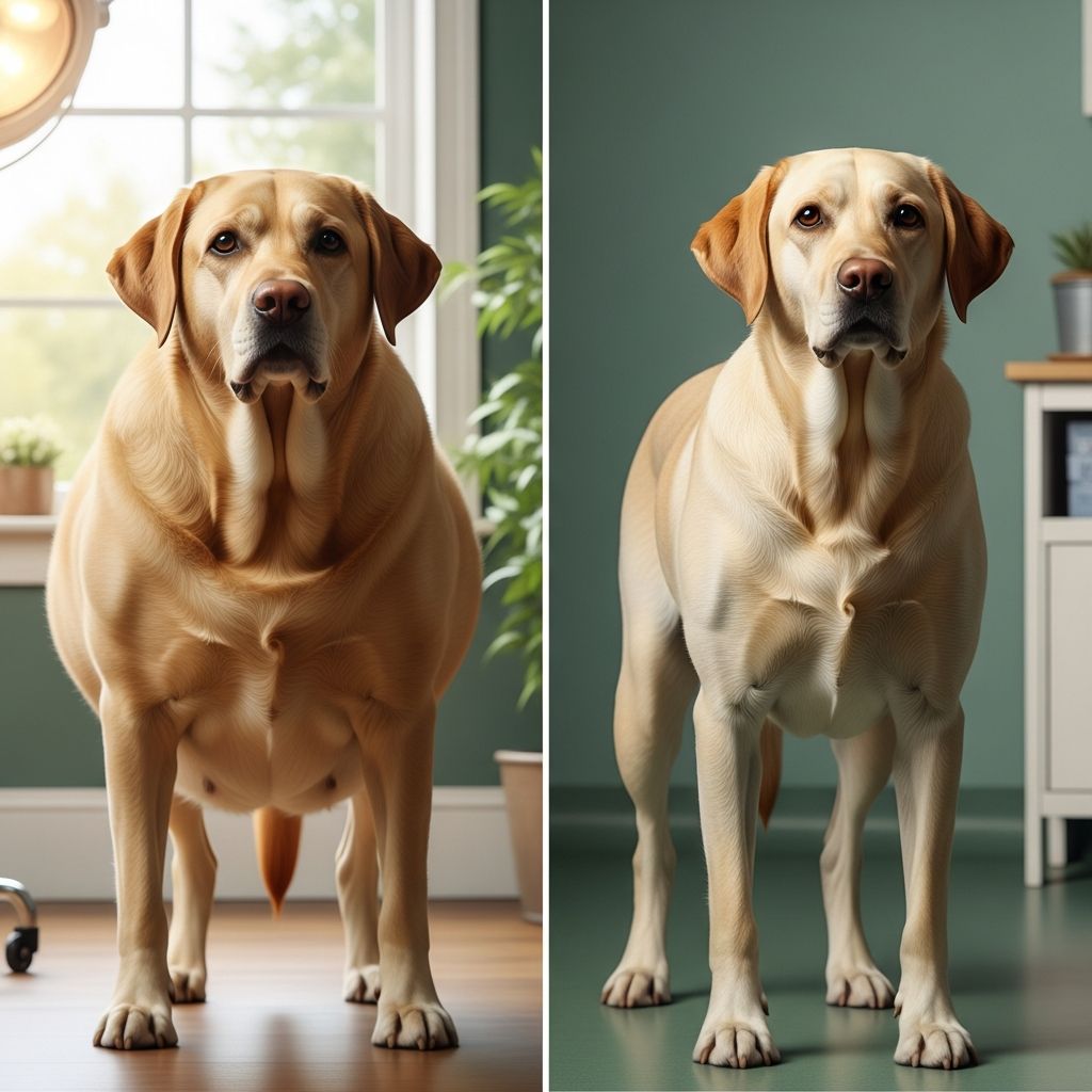 Recognizing Weight Problems in Dogs: A Complete Guide Learn how to identify if your dog is carrying excess weight and understand the health implications.