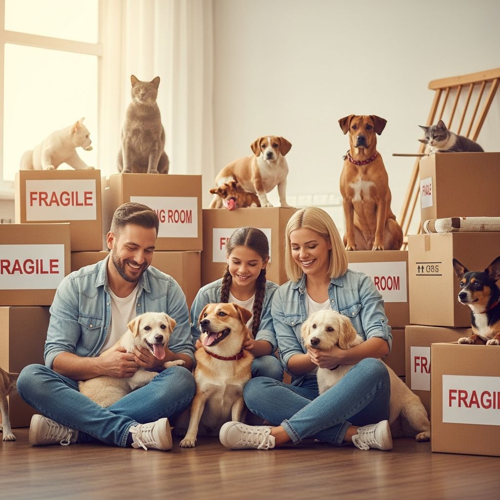 Relocating With Pets: Complete Guide For Stress-Free Moves Expert strategies to ensure your pets stay safe, comfortable, and stress-free during every stage of your household move.