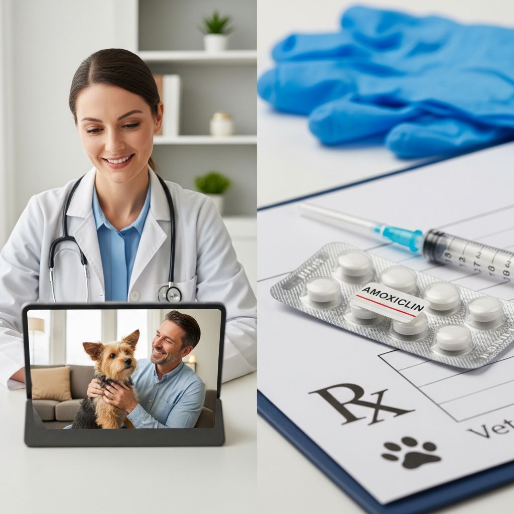 Understanding the legal framework for obtaining pet antibiotics through virtual veterinary services