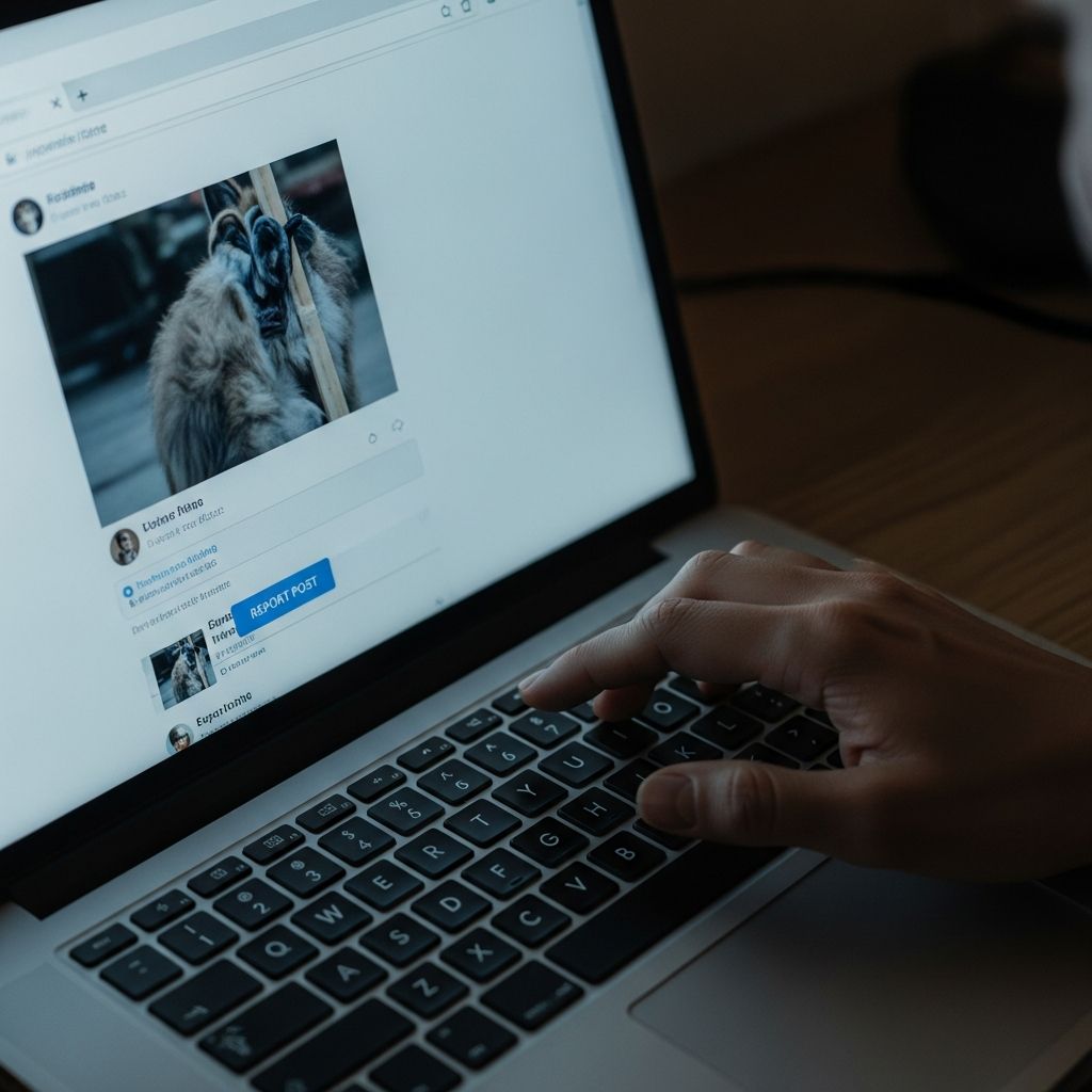 Reporting Online Animal Cruelty: 5 Steps To Stop Abuse Learn how to identify, report, and combat animal abuse content spreading across social media platforms effectively.