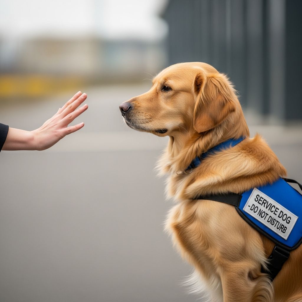 Discover the critical reasons to never pet a service dog and how distractions endanger lives, backed by federal laws and expert guidelines.