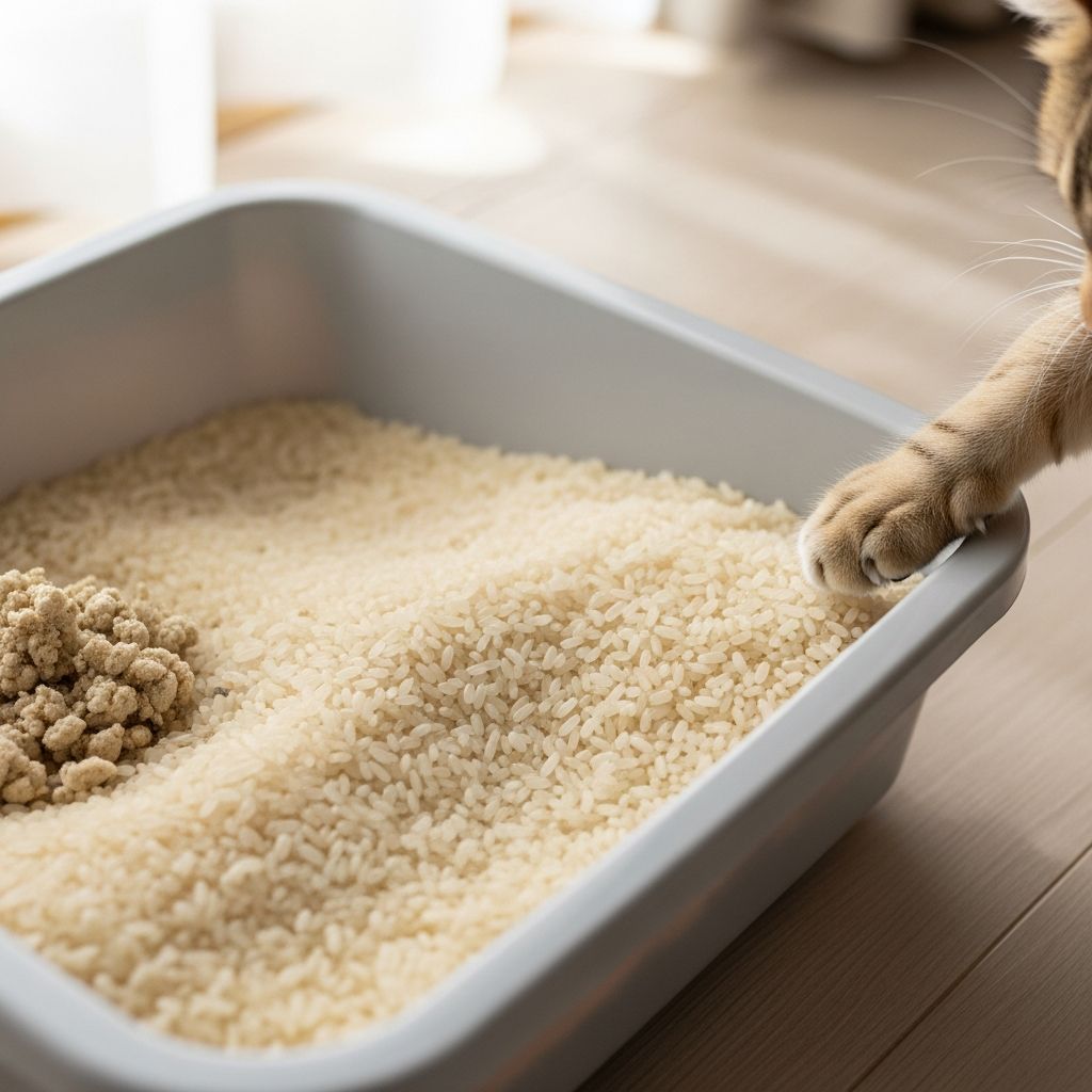 Rice As Cat Litter: 5 Essential Tips For Emergency Use Discover if uncooked rice works as cat litter, its pros, cons, safety tips, and better alternatives for feline hygiene.