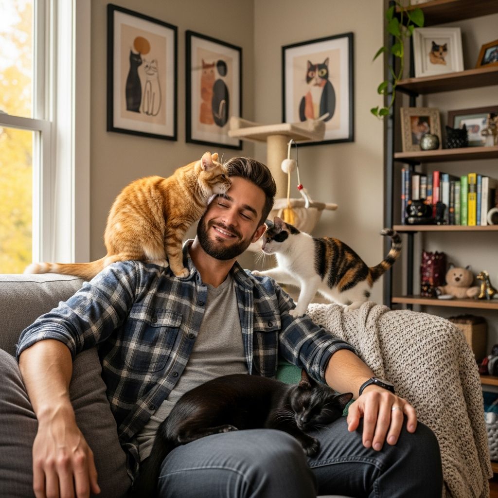 Cat Dads: The Ultimate Guide To Their Rise And Benefits Why more men are embracing cat parenthood, shattering stereotypes and boosting mental health and appeal.