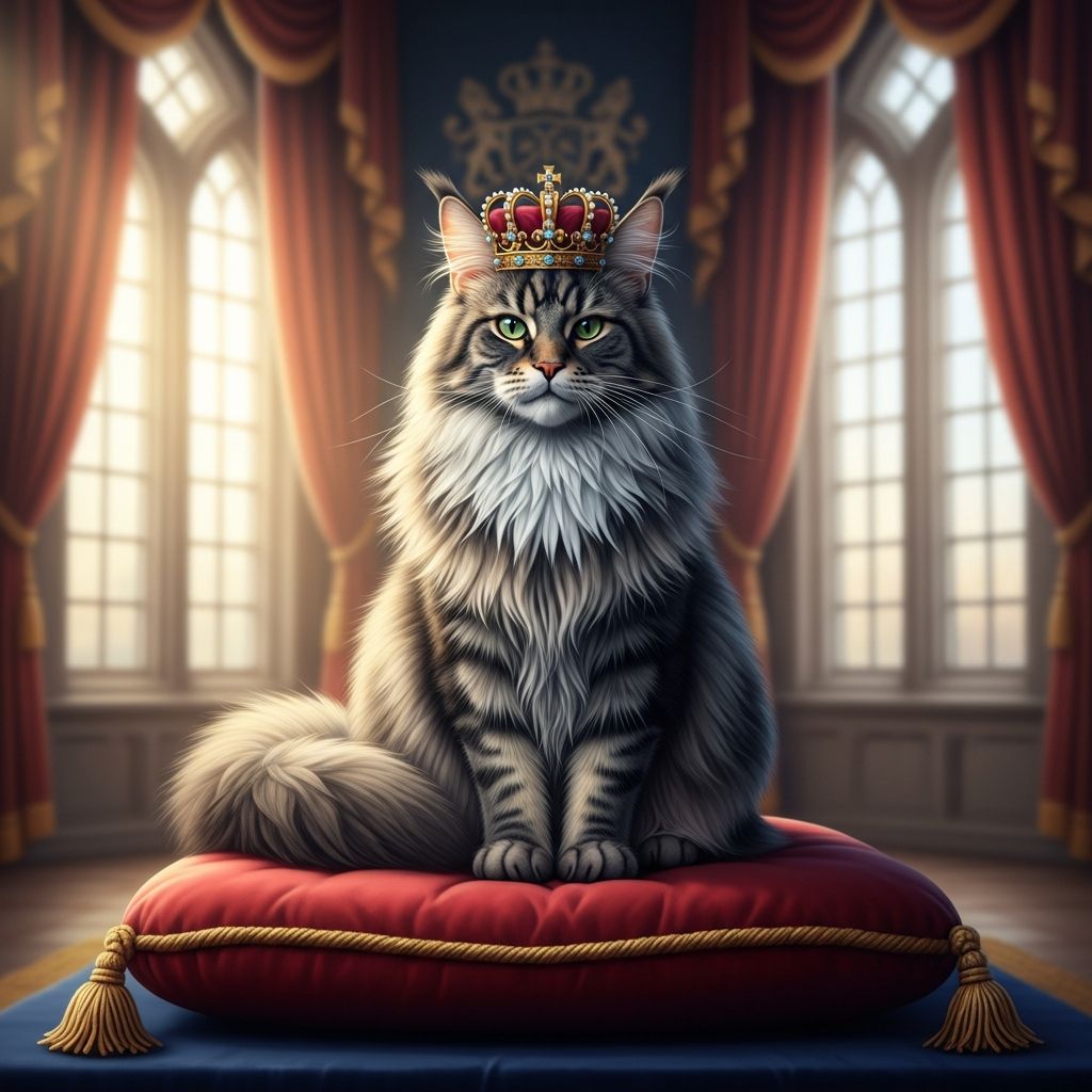 225 Royal & Regal Cat Names: Great Ideas for Your Noble Cat Discover 225+ royal and regal cat names to elevate your feline's noble status.