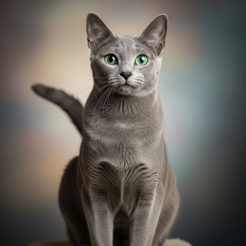 Discover the elegance, temperament, and care essentials for Russian Blue cats