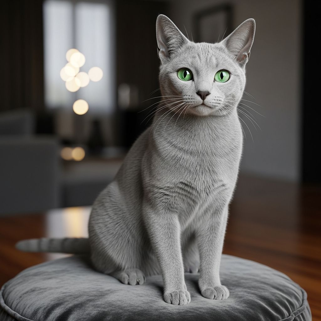 Discover if the elegant Russian Blue cat truly suits allergy sufferers with insights into their coat, shedding, and care needs.