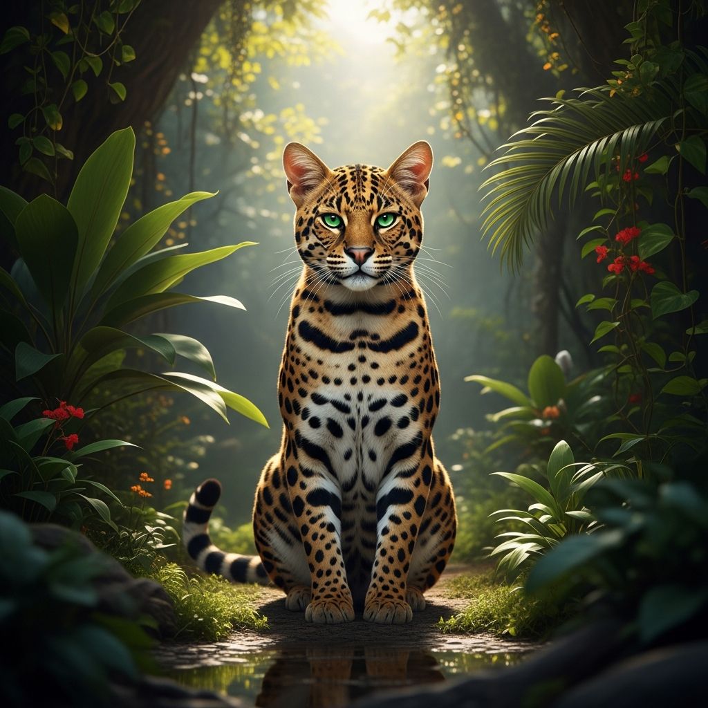 Discover the remarkable Safari cat, a rare hybrid breed combining wild beauty with domestic companionship.
