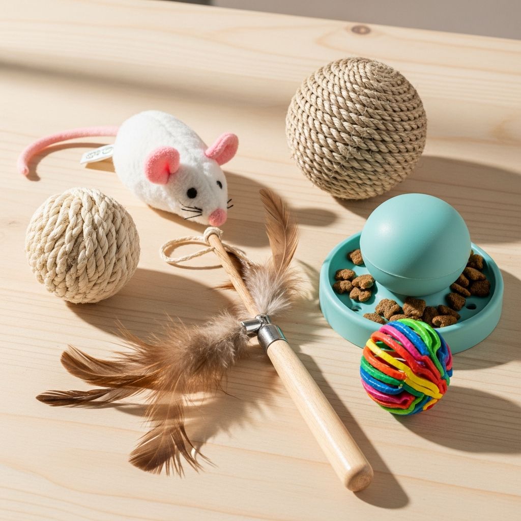 Discover essential tips for selecting durable, non-toxic toys that keep your feline friend entertained without health risks during playtime.