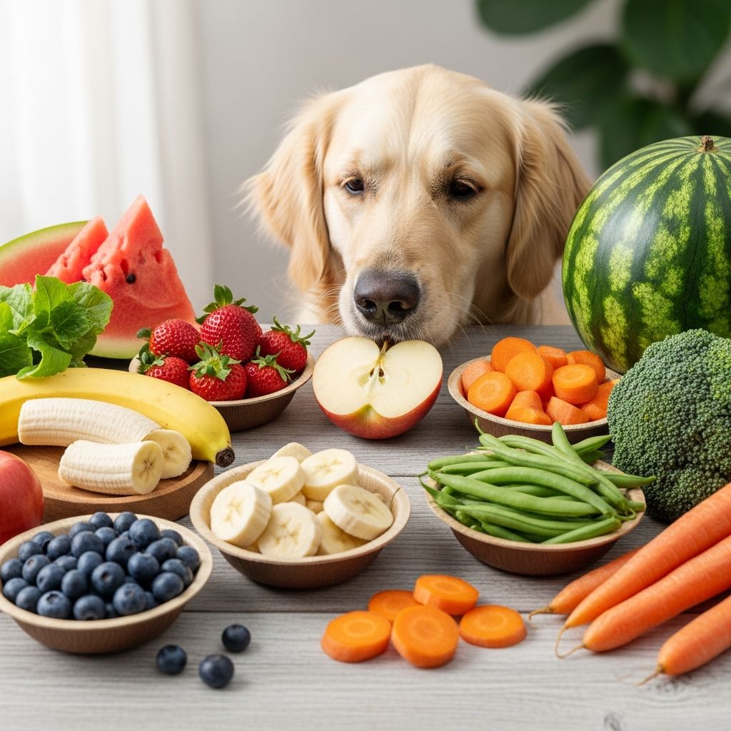 Safe Fruits And Veggies For Dogs: 16 Nutrient-Packed Treats Discover which fruits and vegetables are safe and beneficial for your dog's diet, plus ones to avoid for optimal pet health.