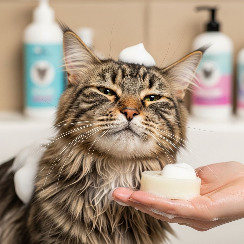 Safe Soap Choices For Cats: Guide To Cat-Safe Shampoos Discover why human soaps like Dove harm feline skin and learn vet-approved alternatives for safe cat bathing.