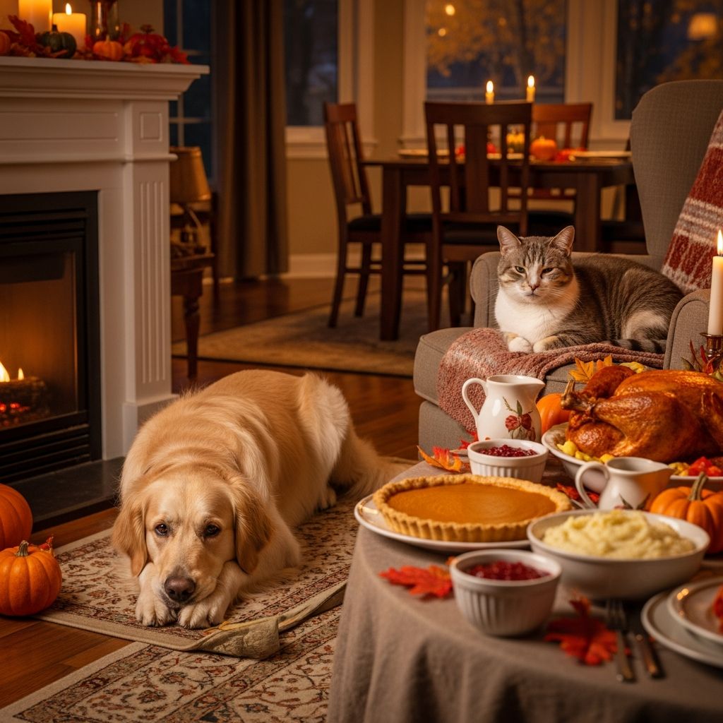 Safe Thanksgiving With Pets: 7 Tips for a Secure Celebration Essential strategies to protect your pets from holiday hazards and ensure a joyful Thanksgiving for everyone in the family.