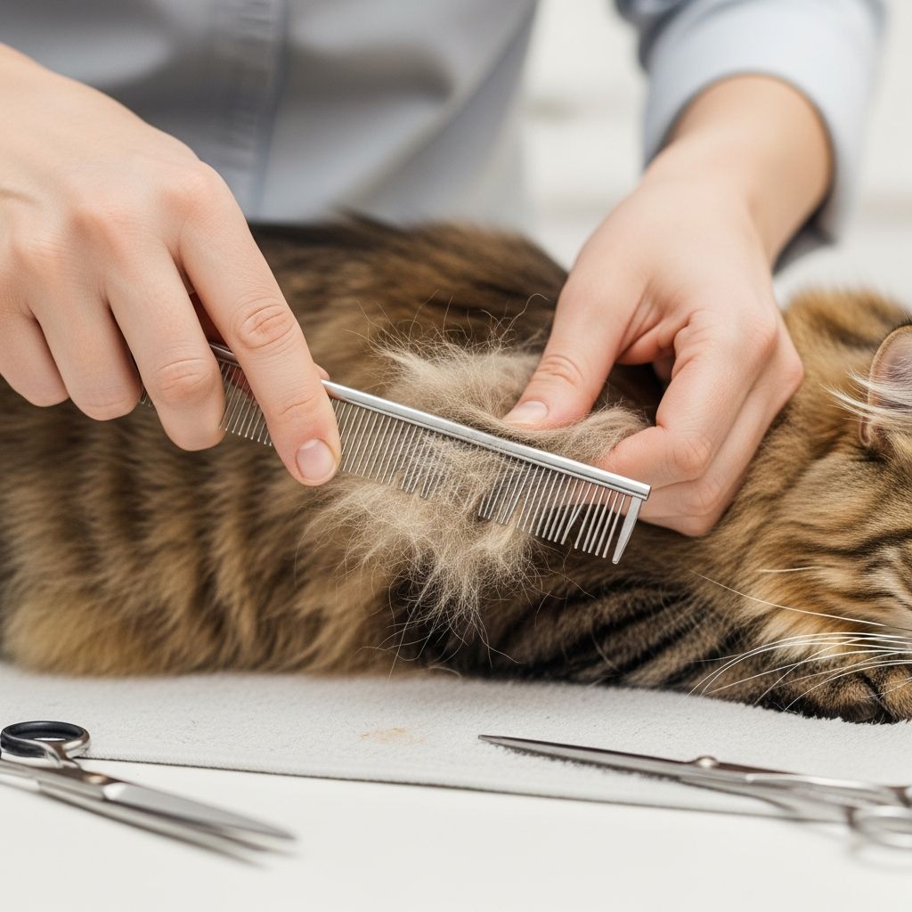 Master safe techniques to remove mats from your cat's fur, prevent painful tangles, and keep their coat healthy without stress or injury.
