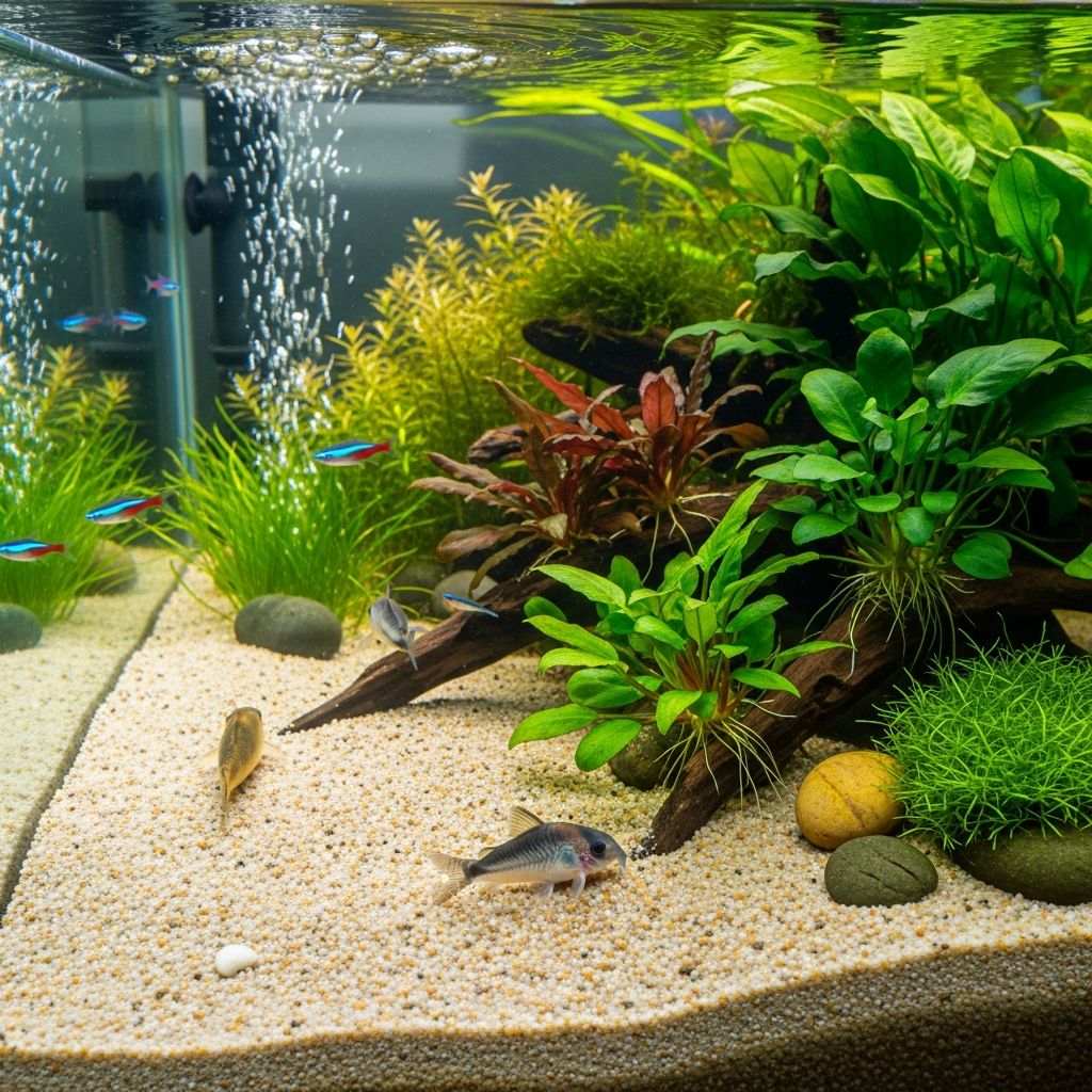Sand Substrate Maintenance for Healthy Aquariums Master the art of keeping aquarium sand pristine and your fish thriving
