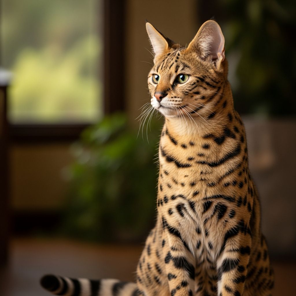 Discover the captivating world of Savannah cats, blending serval wildness with domestic charm for an extraordinary feline companion.