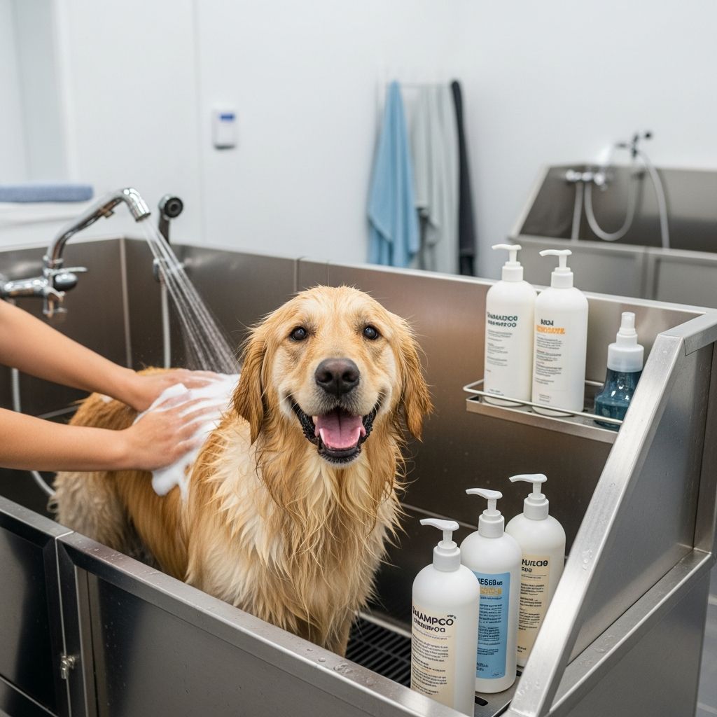 Master self-service dog washing with expert tips for a stress-free, effective bath at home.