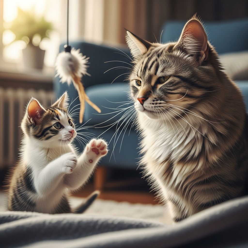 Discover if senior cats and playful kittens can share a home peacefully, with expert tips on introductions and harmony.