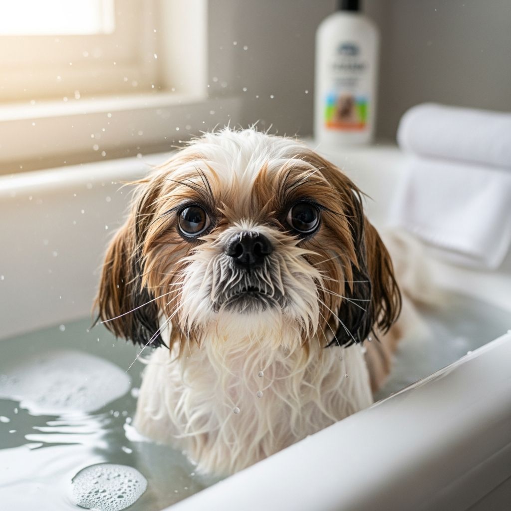 Shih Tzu Bathing Guide: Frequency and Care Tips Master the optimal bathing schedule for your Shih Tzu's coat health