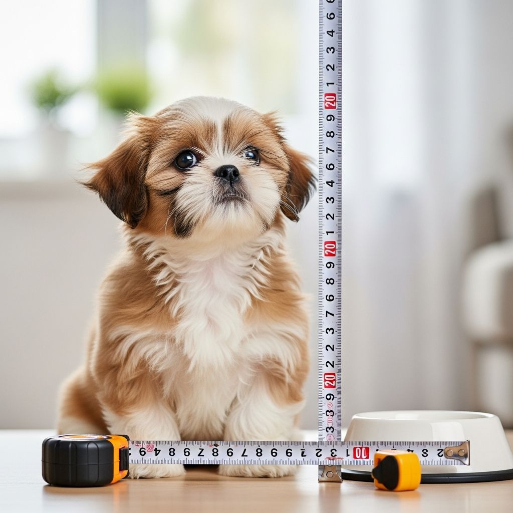 Shih Tzu Size Guide: Growth Expectations Discover how large your Shih Tzu puppy will grow, with detailed charts, timelines, and tips for healthy development from birth to adulthood.