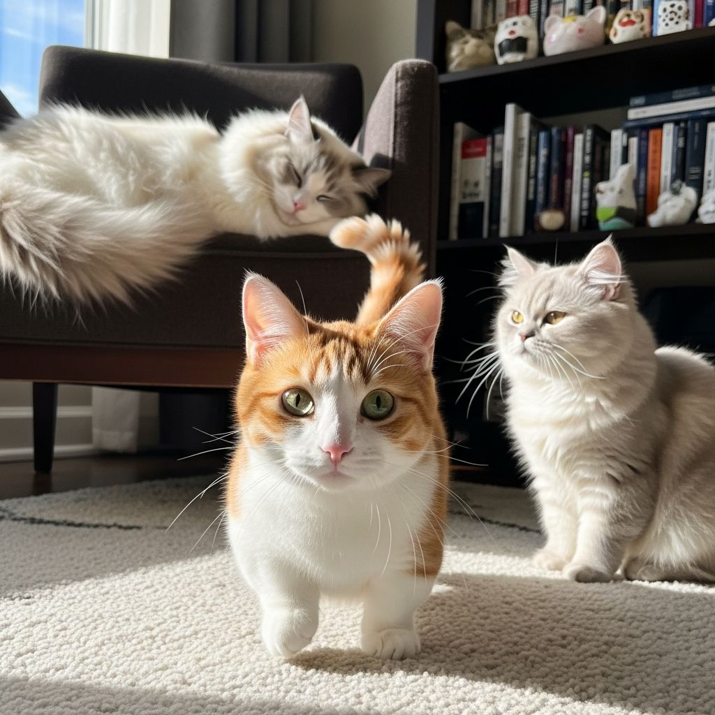 Short-Legged Cat Breeds: 6 Unique Feline Companions Discover the charm of short-legged cat breeds like Munchkins and their hybrids, blending unique looks with loving personalities for perfect family companions.