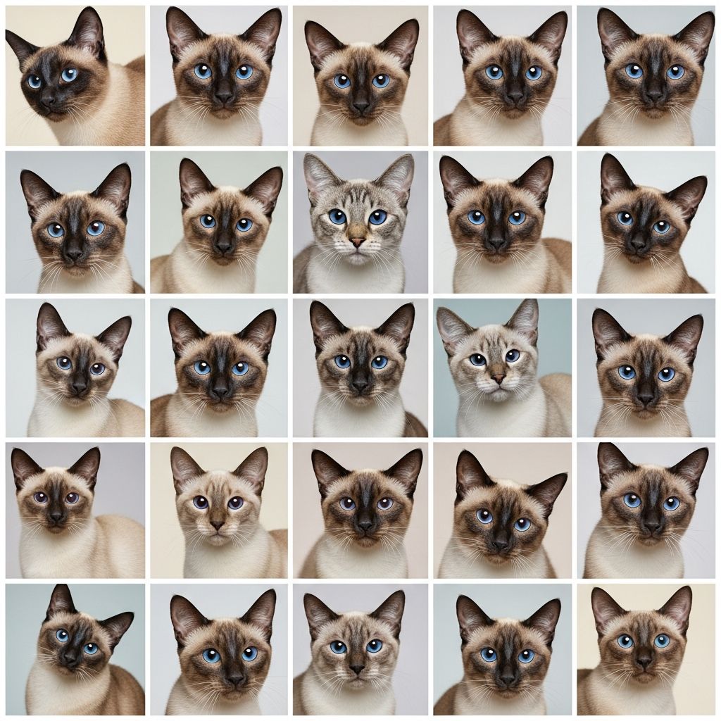 33 Striking Siamese Cat Colors & Patterns Explore 33 stunning Siamese cat color variations from classic seal points to rare tortie tabbies.