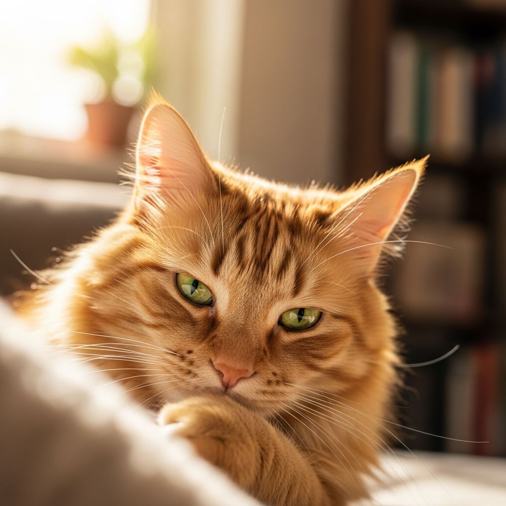 Signs Your Cat Is Happy: 12 Feline Happiness Indicators Discover the subtle and joyful signs that reveal your cat's happiness and contentment in everyday behaviours.