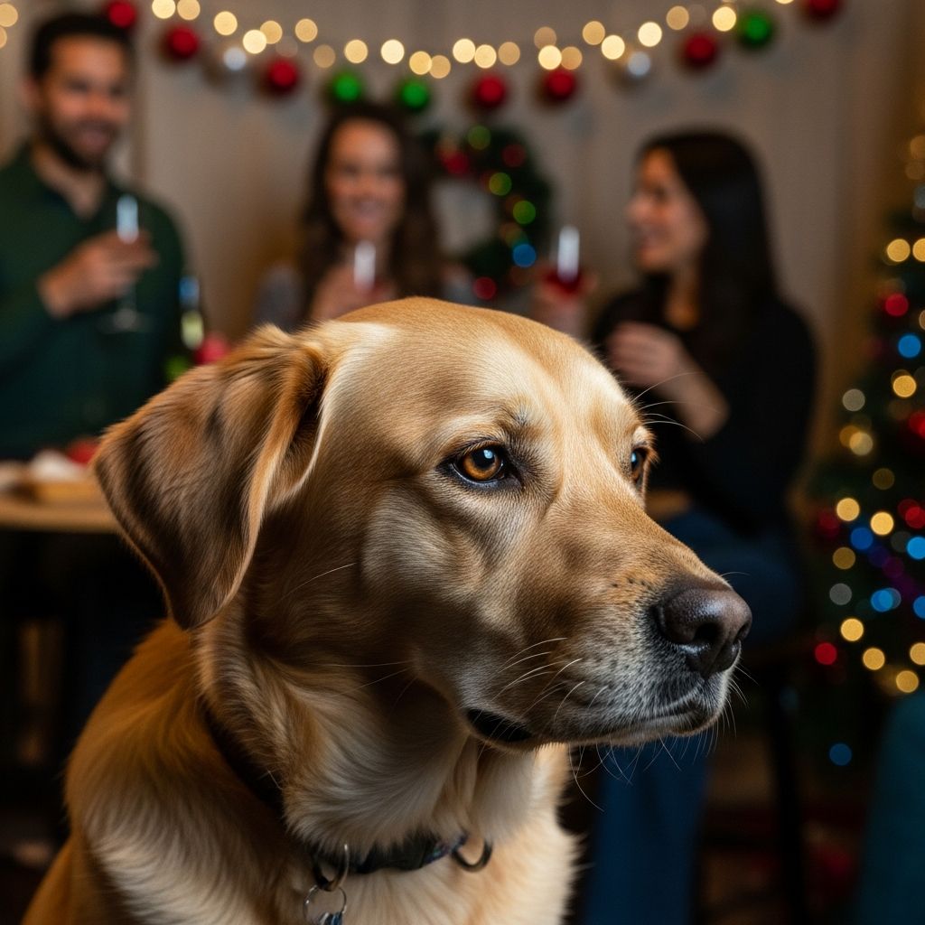 5 Signs Your Dog Doesn’t Like Holiday Parties Spot the signs your dog is stressed at holiday parties and learn how to keep them happy and safe this season.